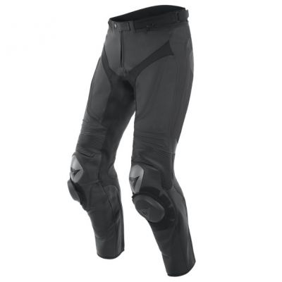 Dainese ALPHA sportovní kožené kalhoty černé vel.46